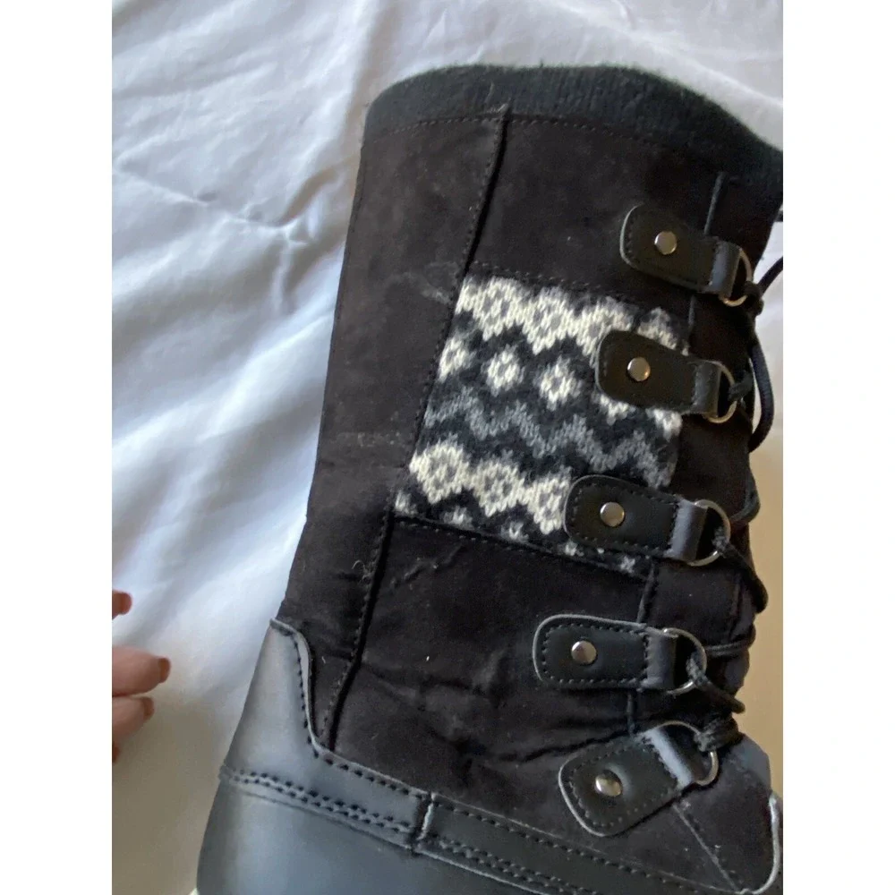 Khombu knit all check